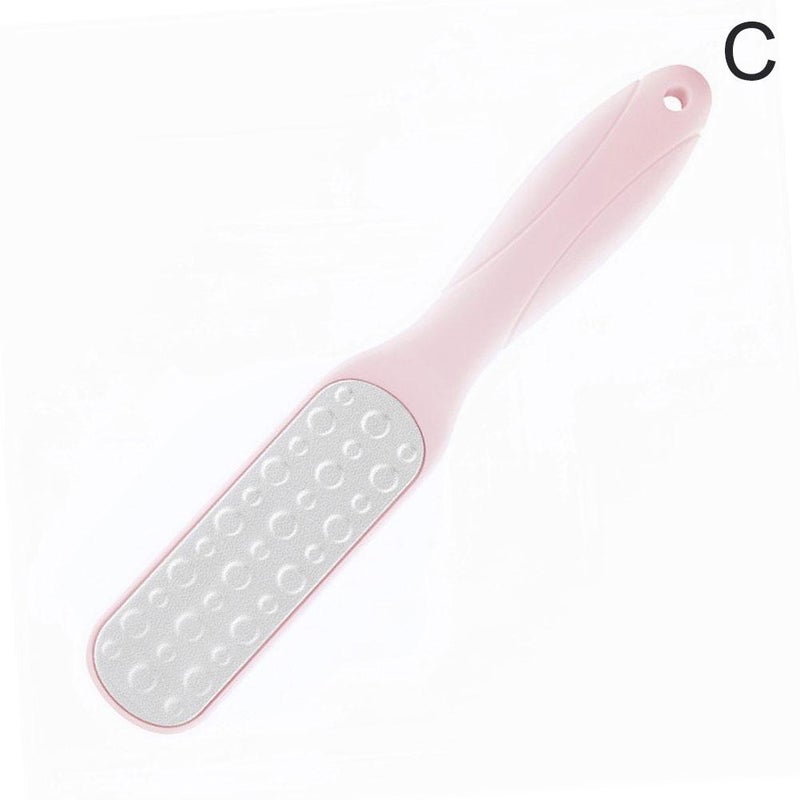 Foot file, double-sided stainless steel frosted foot file, foot scrubber, callus remover, pedicure tool, foot file